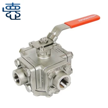 Four-way Butt-weld Ball Valve